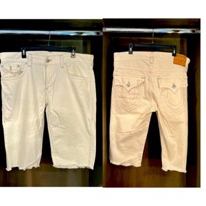 True Religion “Cut-Off Short” Shorts 38”